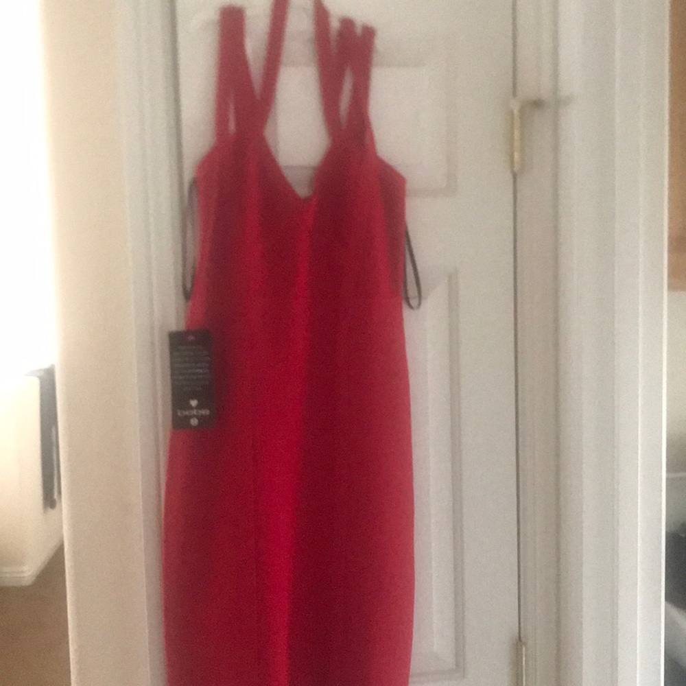 BEBE bandage dress